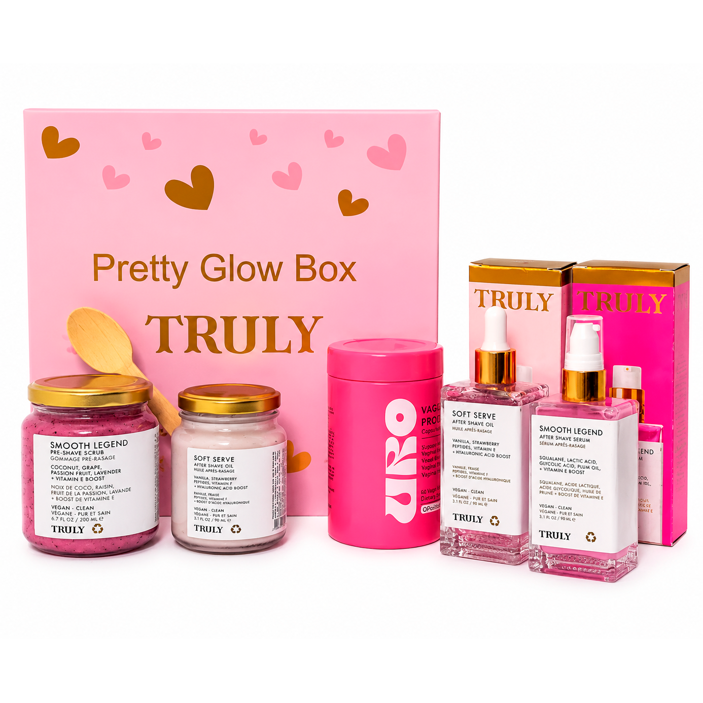 Pretty Glow Box Truly y Uro con Serum 🌸